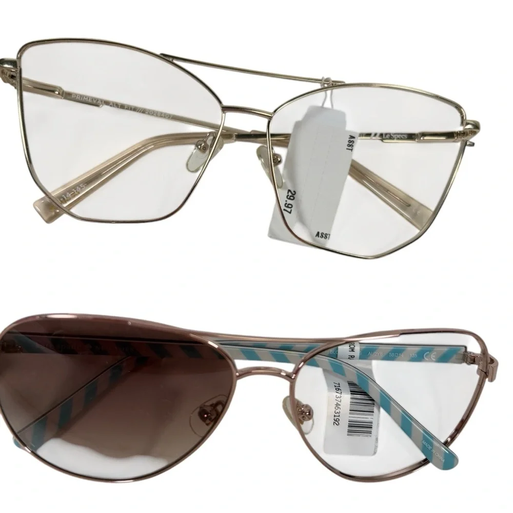 DAMAGED Designer Sunglasses Collection Lot Bundle Assorted Glasses Aviators New